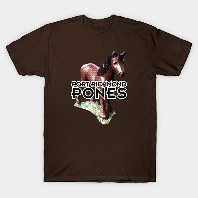 Port Richmond Pones T-Shirt by lavdog